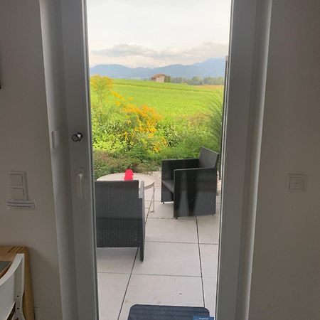 Studio Mit Alpenblick Grossweil Exterior foto